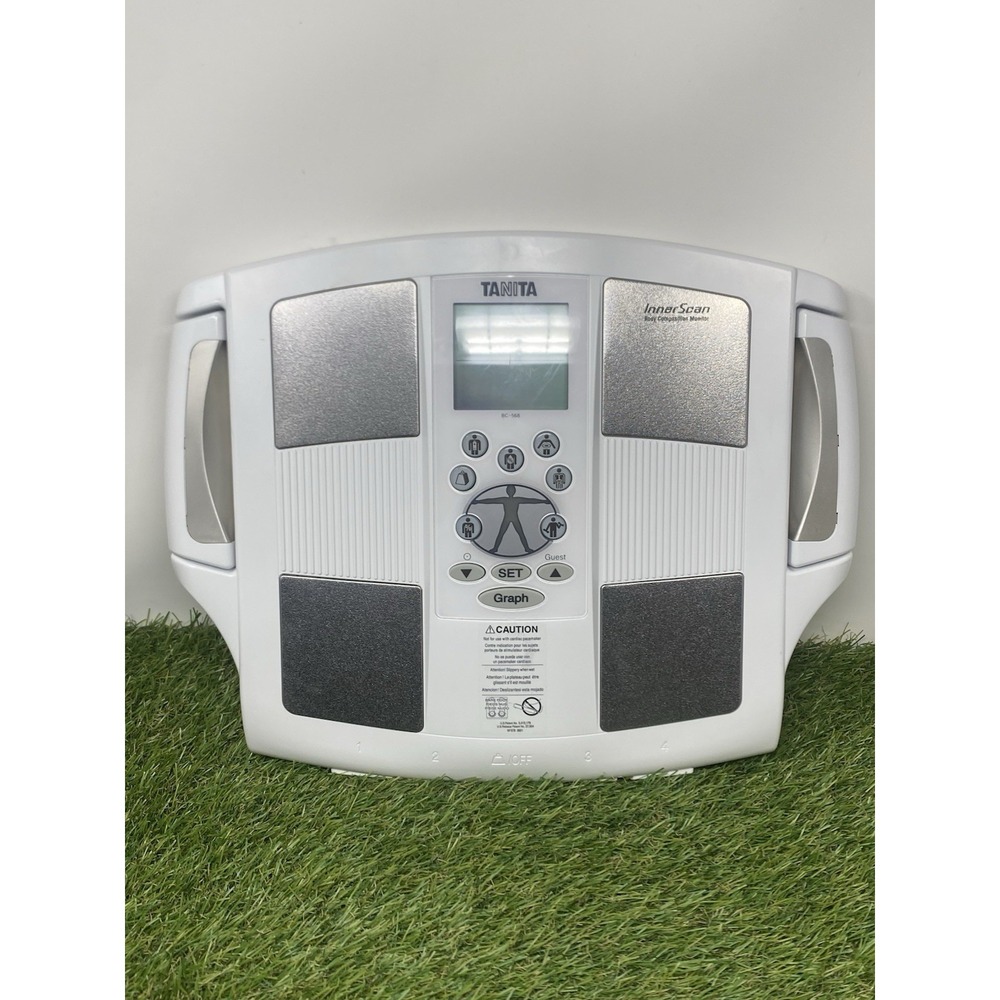 Tanita BC-568 InnerScan White Silver Body Composition Monitor Scale Japan